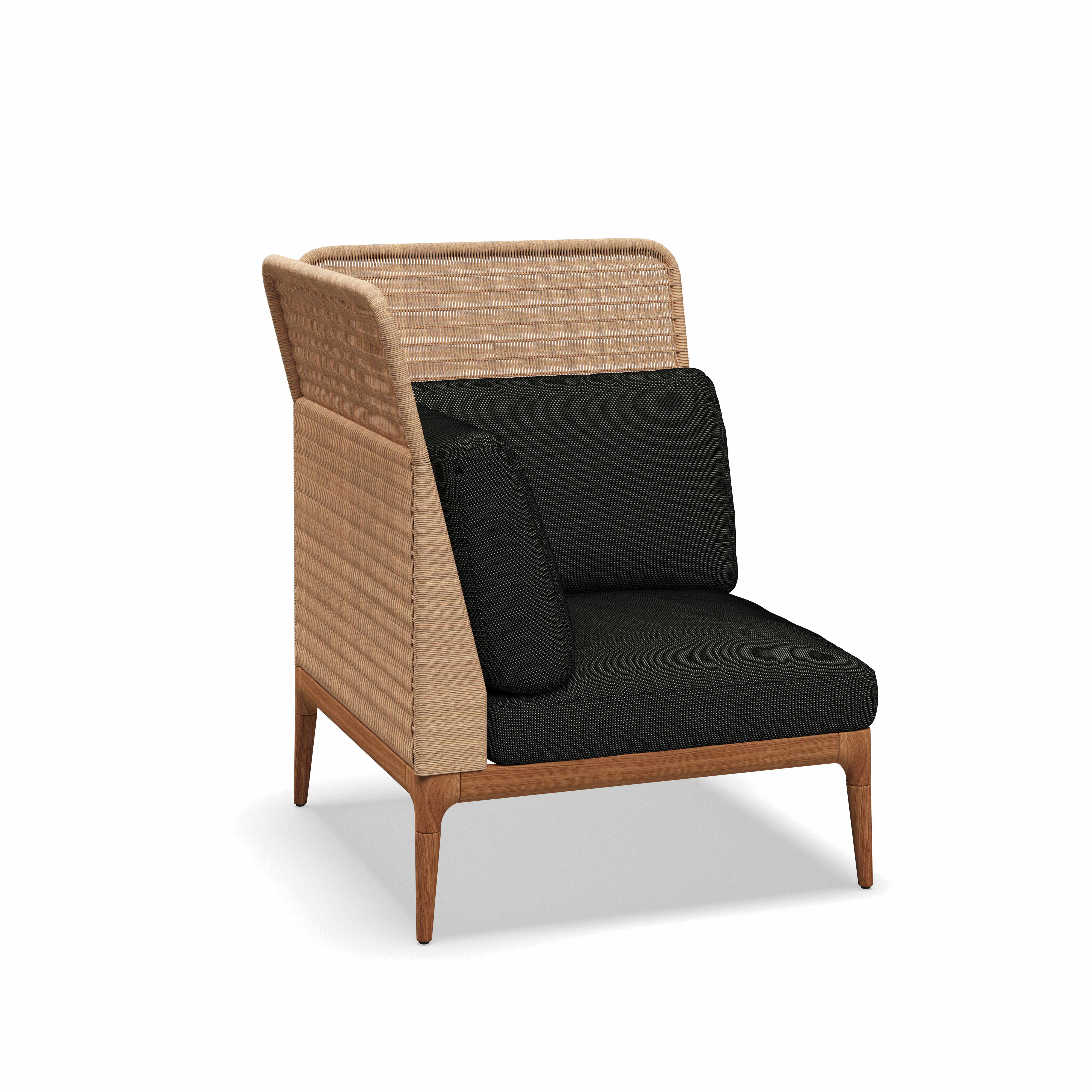 Lima Left High Back Corner End Unit