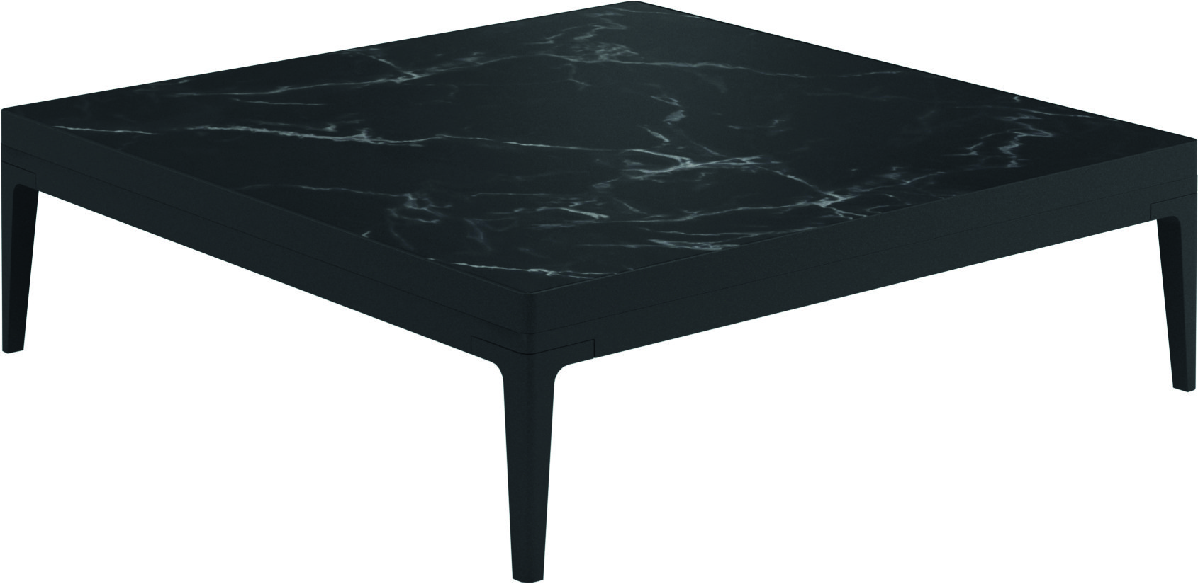 Grid Large Coffee Table Ceramic Top