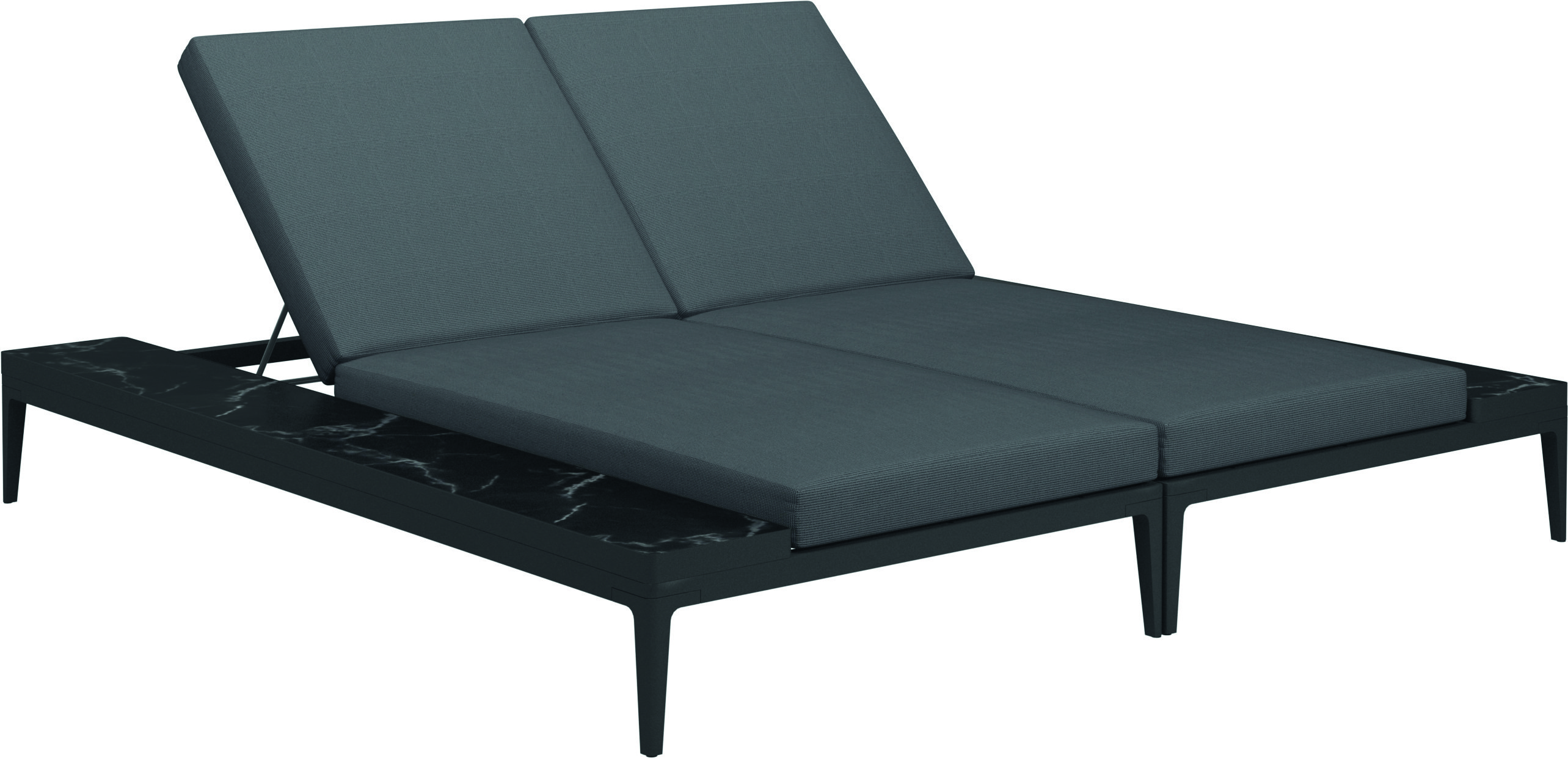 Grid Double Lounger Ceramic