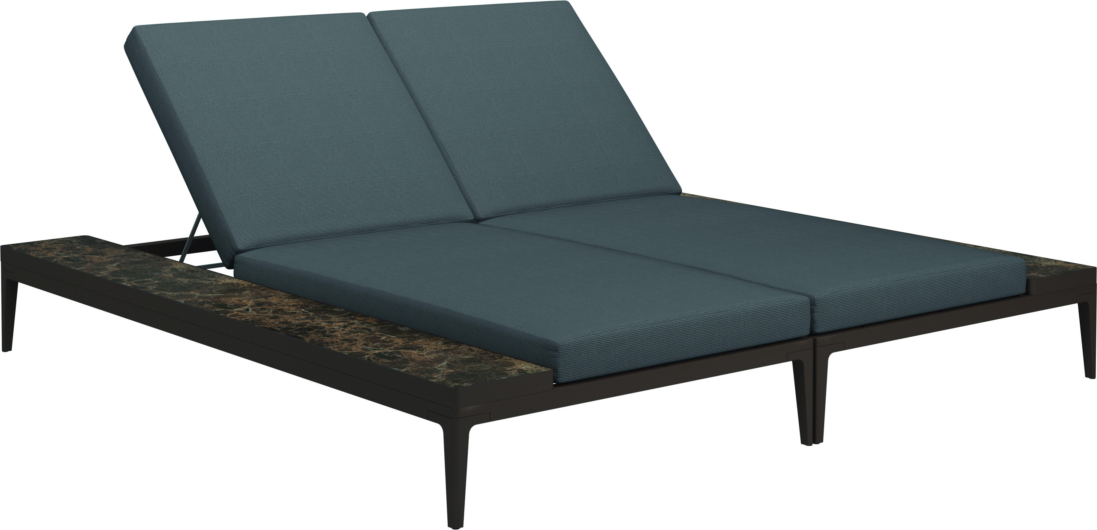 Grid Double Lounger Ceramic