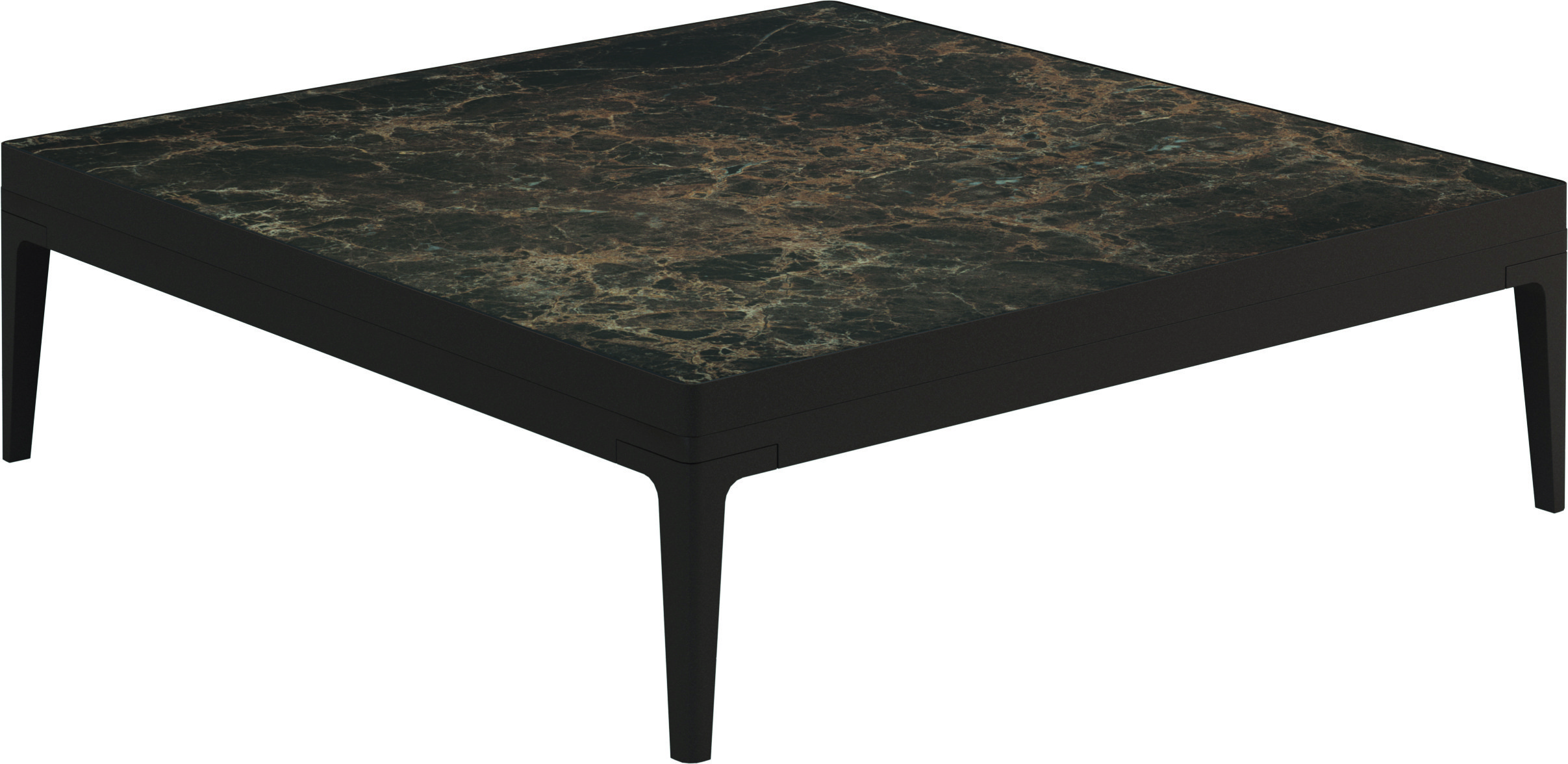 Grid Large Coffee Table Ceramic Top