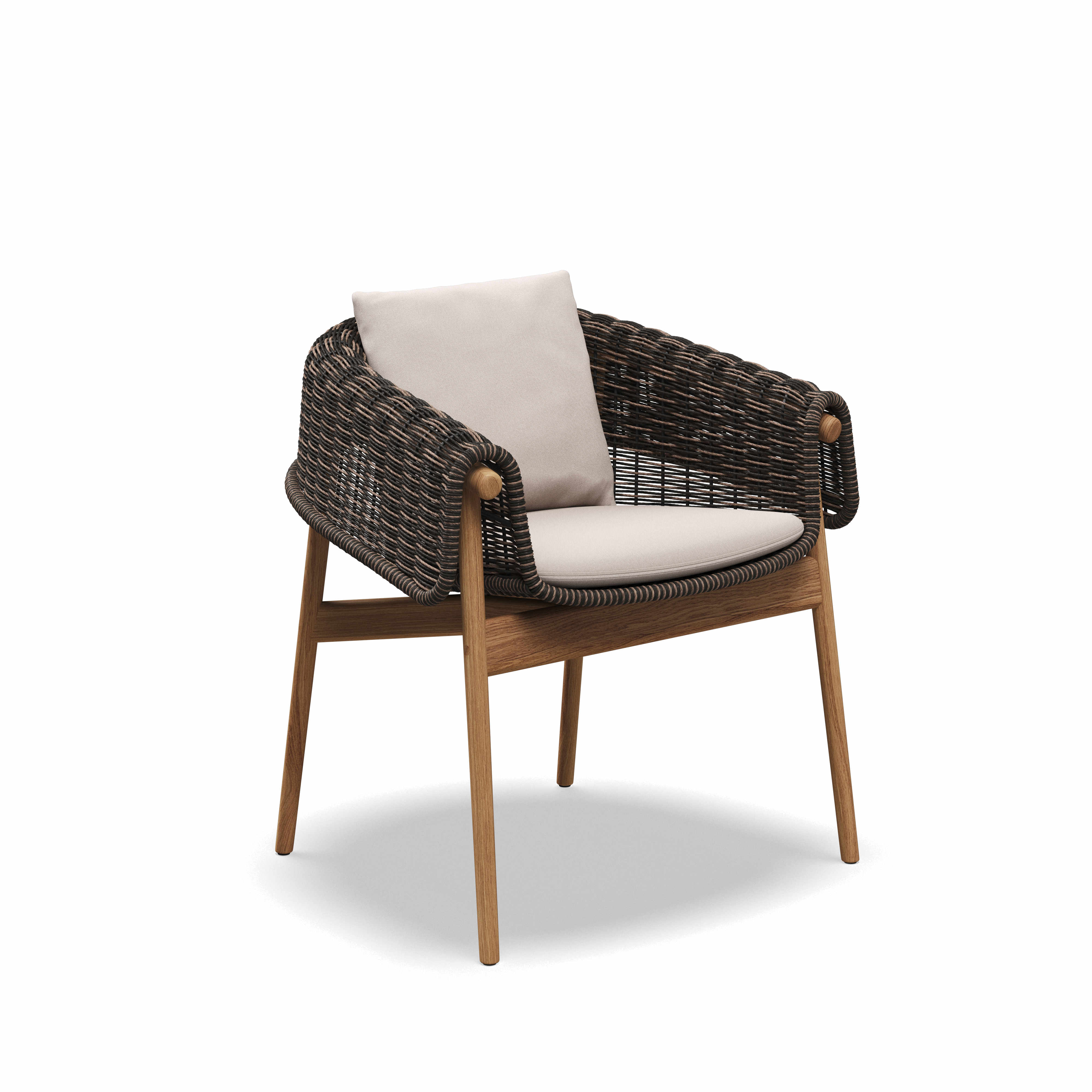Wrap Dining Chair with Arms
