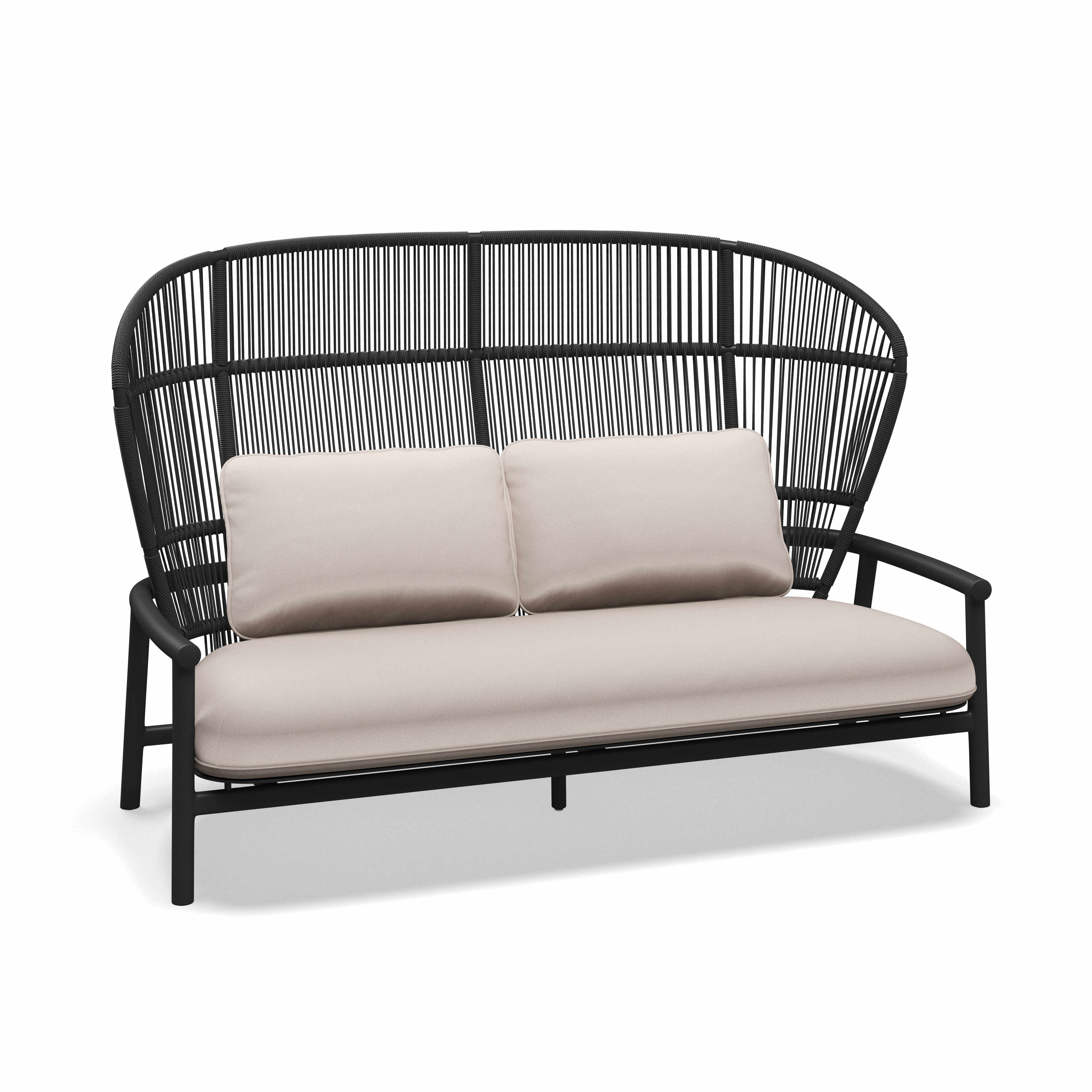 Fern High Back 2 Seater Sofa