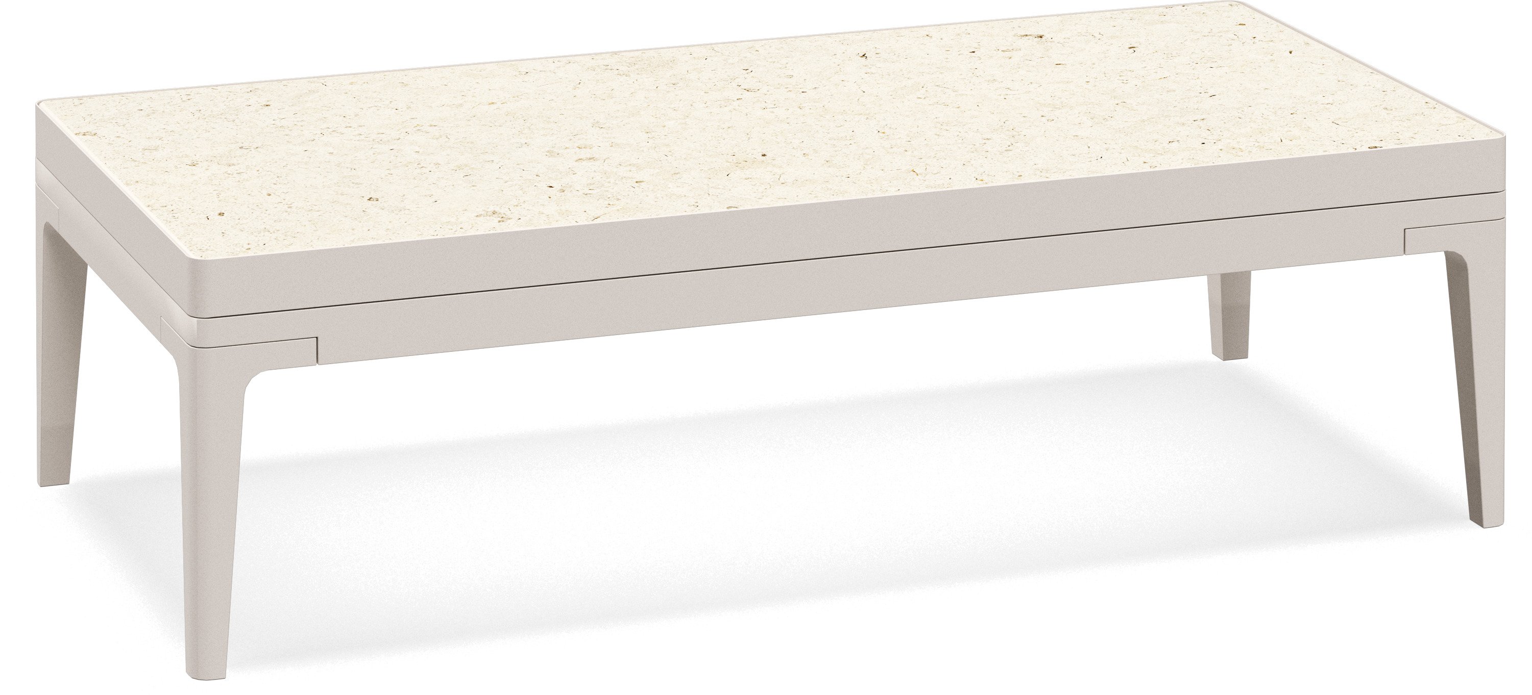 Grid Small Coffee Table Ceramic Top