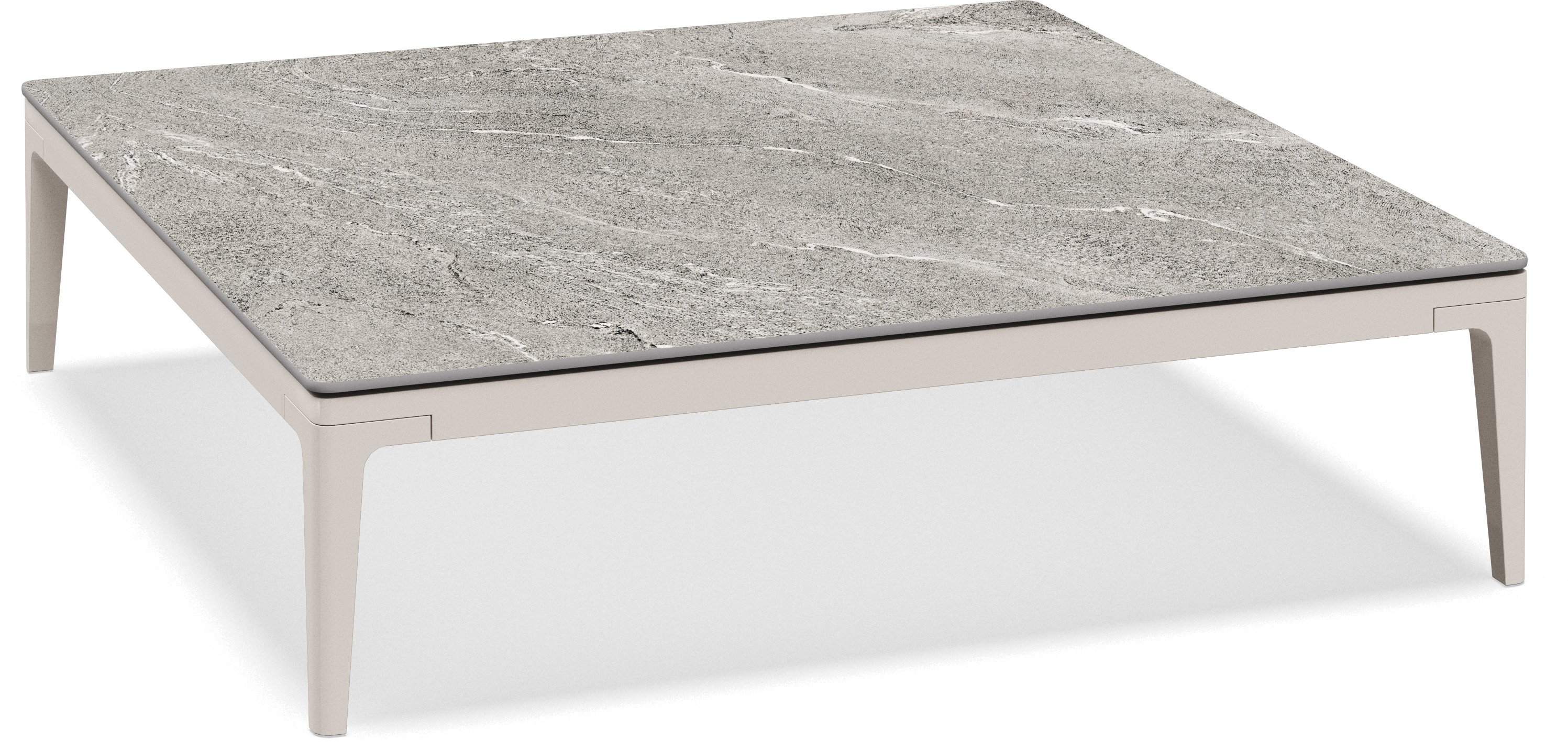 Grid Large Coffee Table Ceramic Top